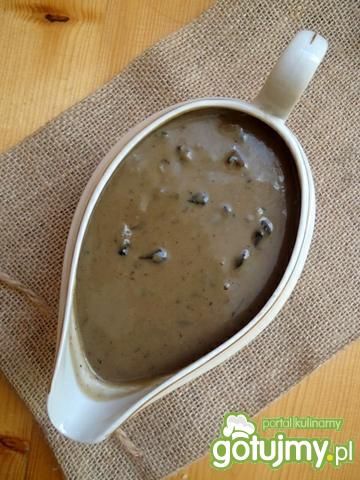 Sos z suszonych grzybów 5