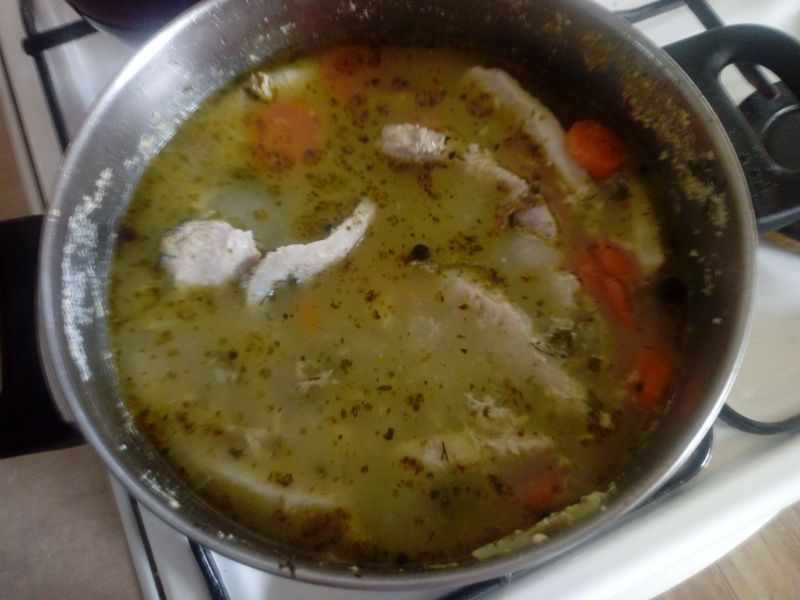 Sos ze schabu na śmietanie