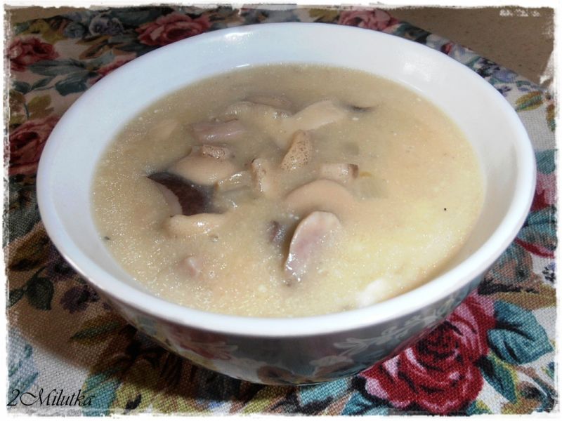 Sos ze świeżych maślaków