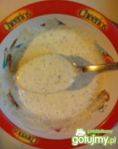 Sos ziołowo-czosnkowy Sos ziołowo-czosnkowy