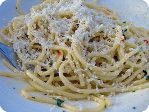 Spaghetti Aglio Olio Spaghetti Aglio Olio