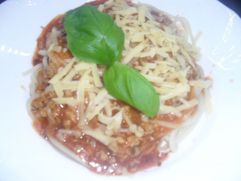 Spaghetti bolognese