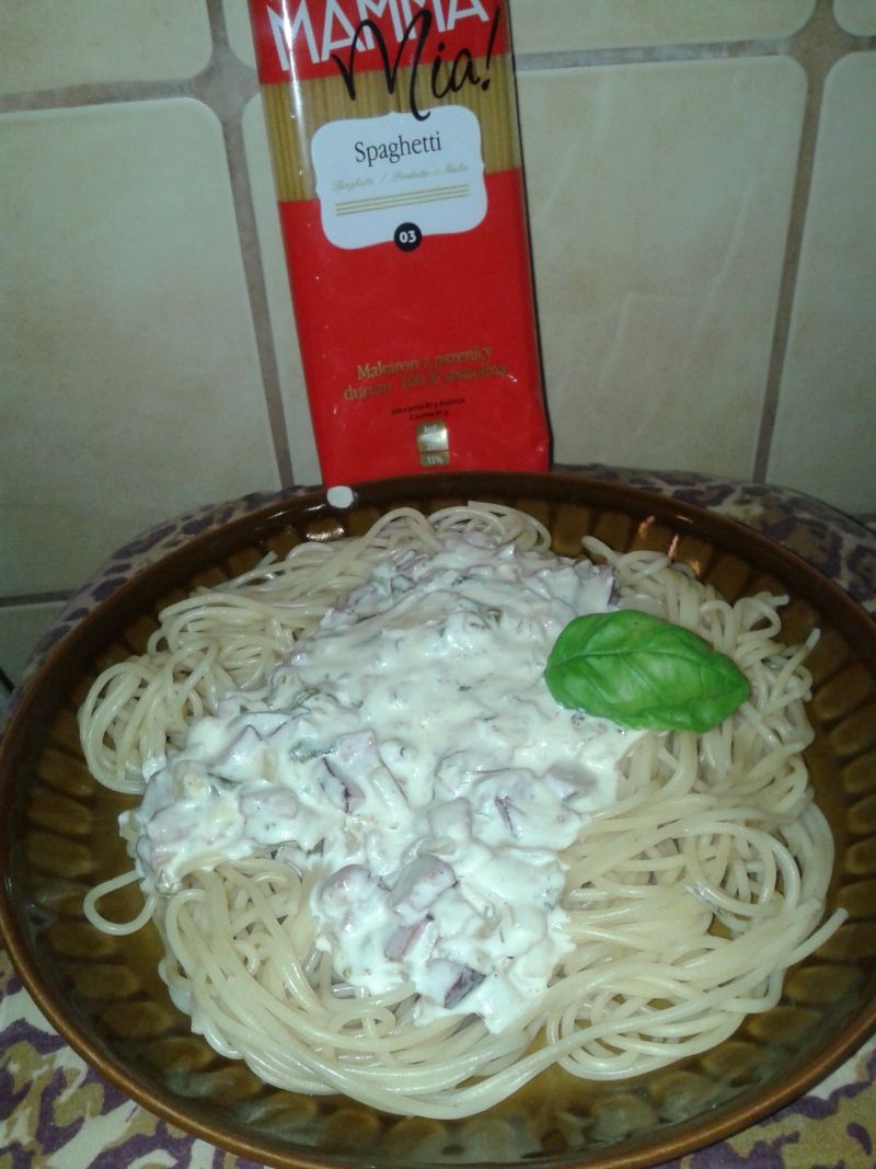 Spaghetti carbonara 