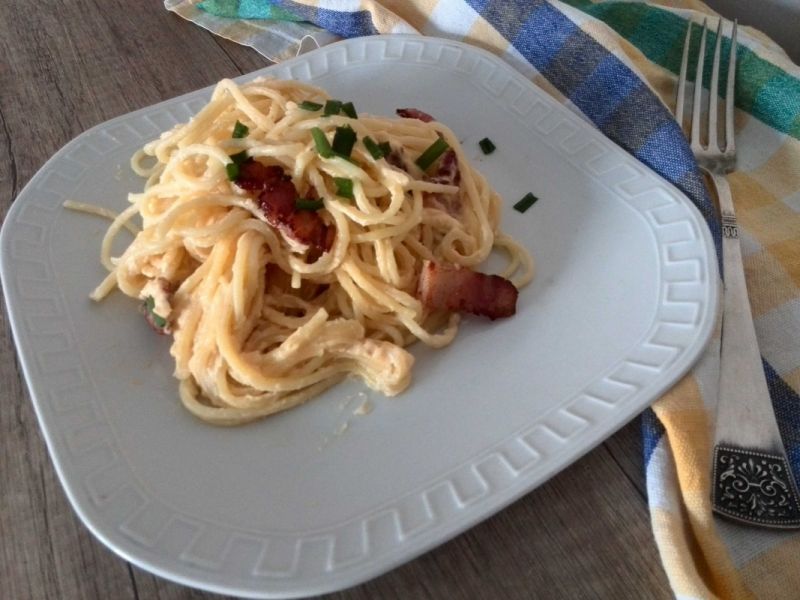 Spaghetti carbonara Spaghetti carbonara