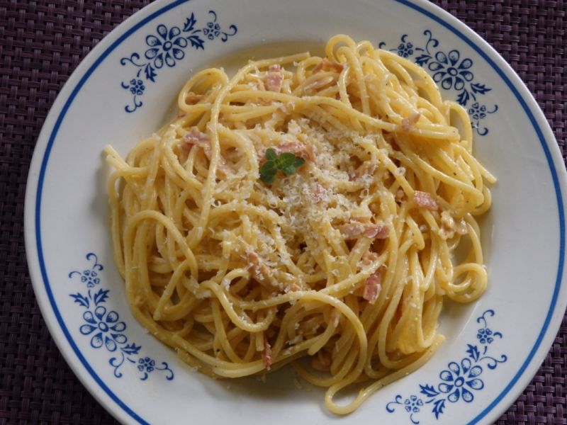 Spaghetti carbonara  Spaghetti carbonara