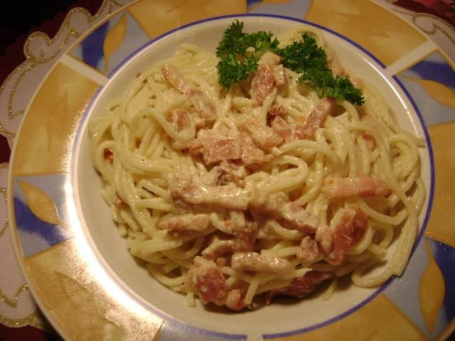 Spaghetti carbonara