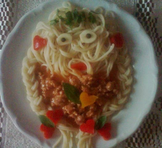 Spaghetti dla dzieci