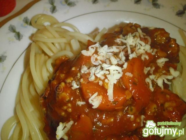 Spaghetti marchewkowe 