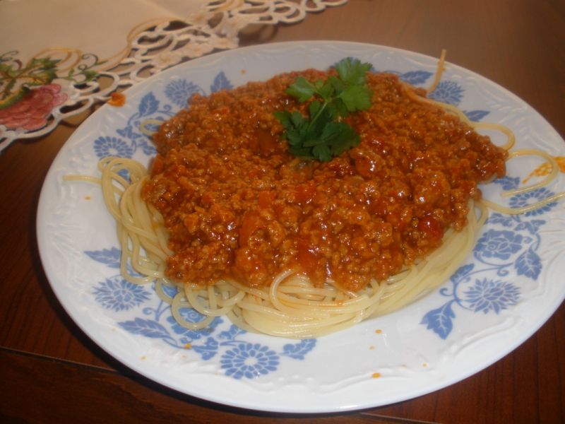 Spaghetti po bolońsku  Spaghetti po bolońsku