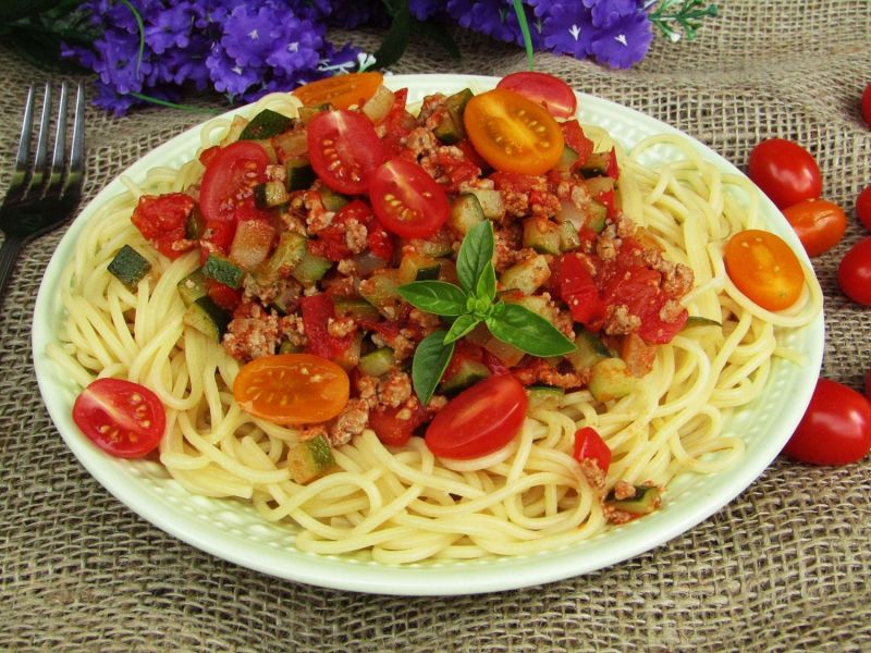 Spaghetti po węgiersku