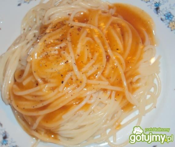 Spaghetti w kwadrans Spaghetti w kwadrans