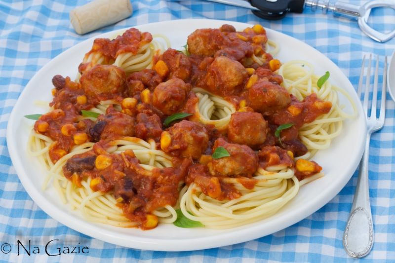 Spaghetti w stylu meksykańskim