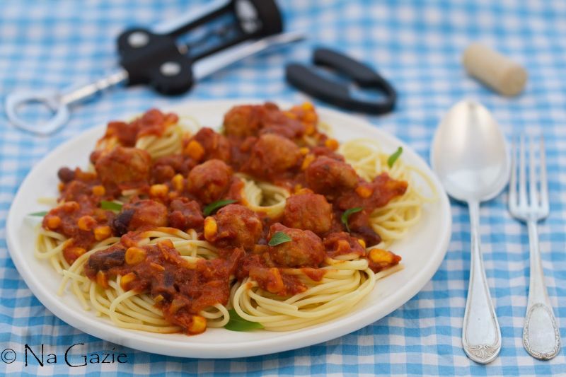 spaghetti w stylu meksykańskim