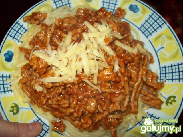 Spaghetti wyśmienite z serem  Spaghetti wyśmienite z serem
