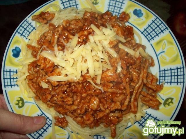 Spaghetti wyśmienite z serem 