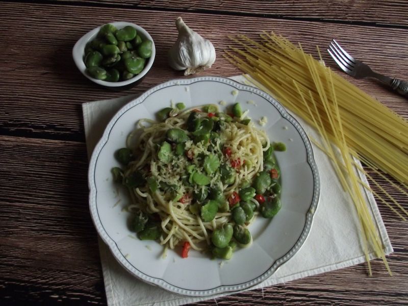 Spaghetti z bobem Spaghetti z bobem