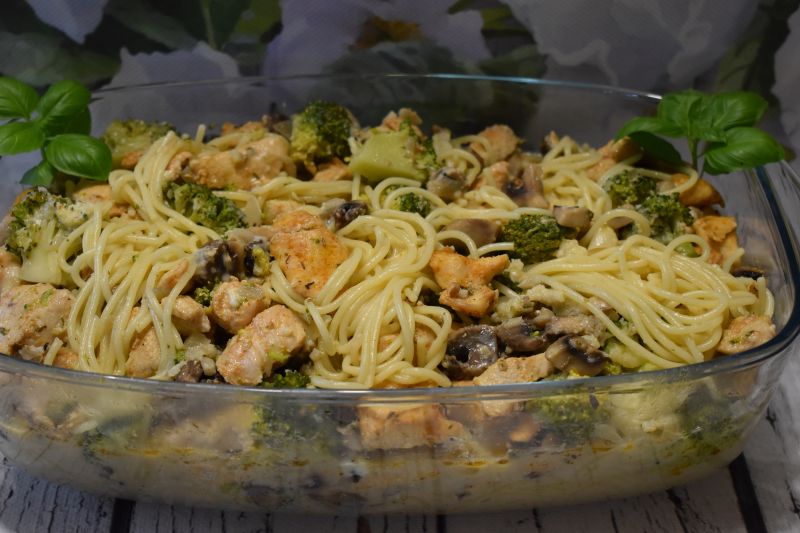 Spaghetti z brokułem