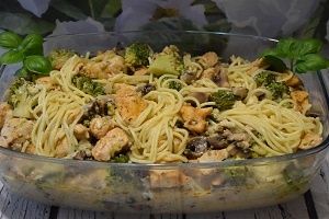 Spaghetti z brokułem