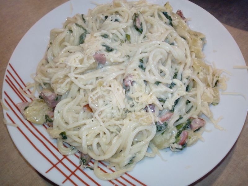 Spaghetti z cukinią