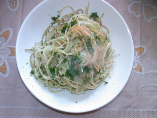 Spaghetti z czosnkiem Spaghetti z czosnkiem