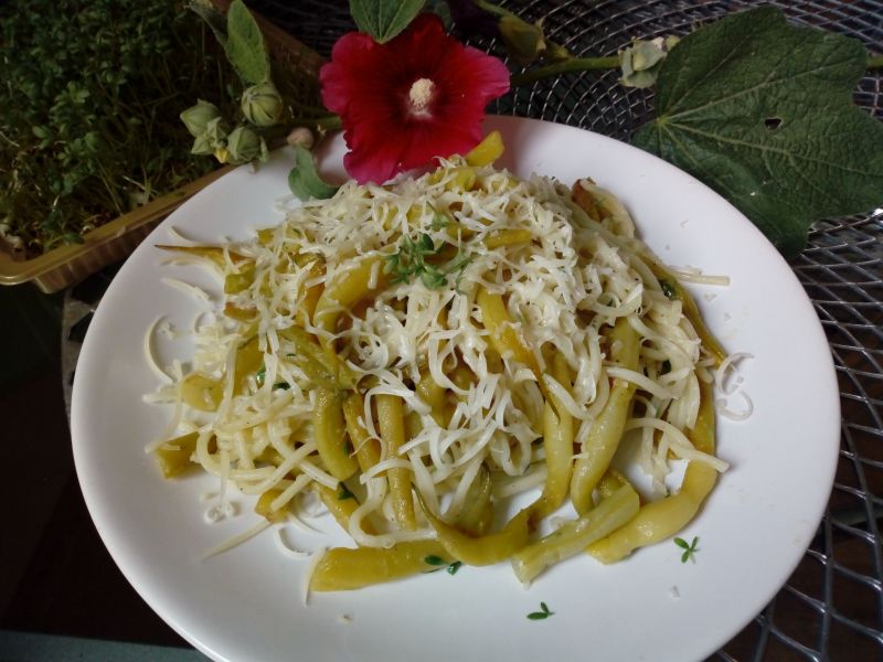 Spaghetti z fasolką szparagową