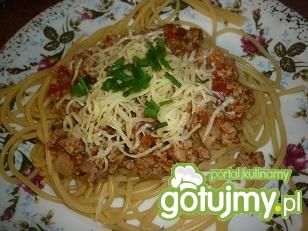 Spaghetti z mięsem Spaghetti z mięsem