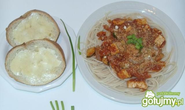 Spaghetti z tofu Spaghetti z tofu