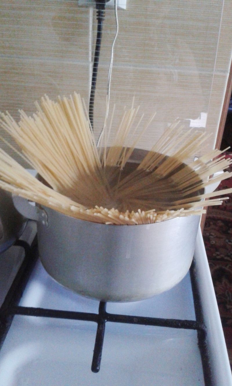 Spaghetti z truskawkami 