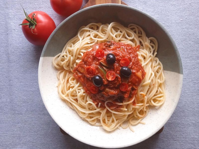 Spaghetti z tuńczykiem