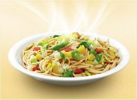 Spaghetti z warzywami