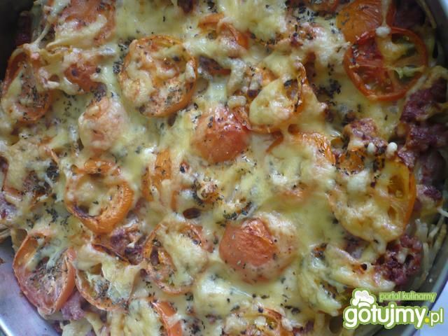 Spaghetti z warzywami Spaghetti z warzywami