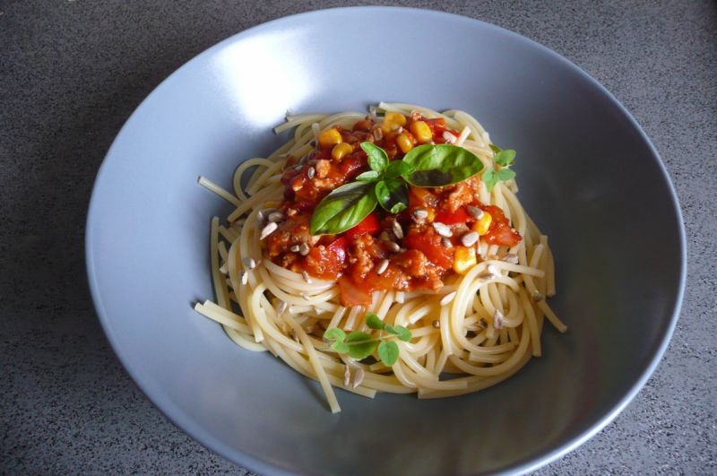Spaghetti z warzywami Elfi Spaghetti z warzywami Elfi