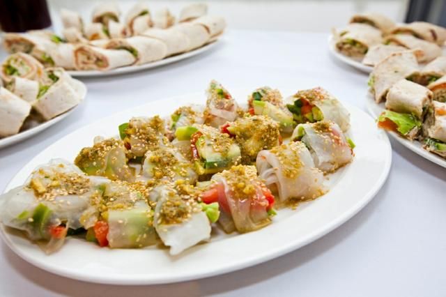 Spring rolls z warzywami i kolendrą Spring rolls z warzywami i kolendrą