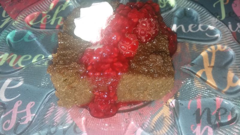 Stefanka z musem malinowym