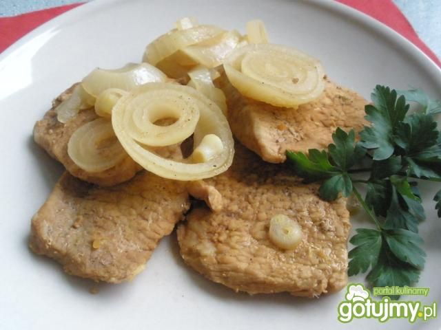 Stek schabowy w marynacie