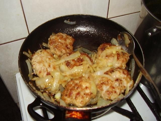 Steki z cebulką:)