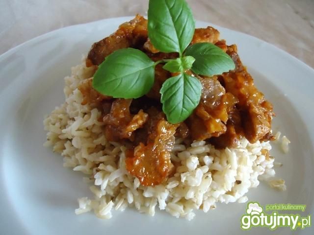 Stir-fry z wieprzowiną i chili Stir-fry z wieprzowiną i chili