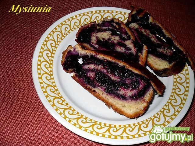 Strucla z jagodami Strucla z jagodami