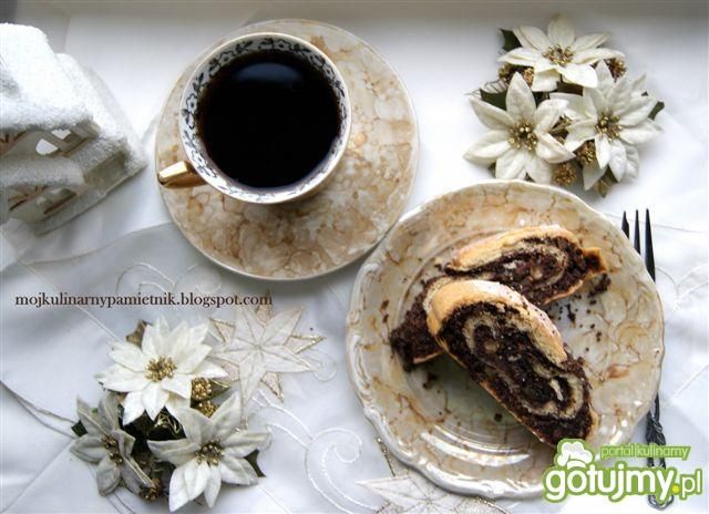 Strucla z makiem. Strucla z makiem.