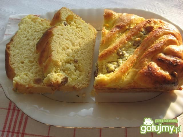 Strucla z nadzieniem serowym Strucla z nadzieniem serowym