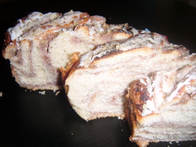 Strucla z orzechów laskowych