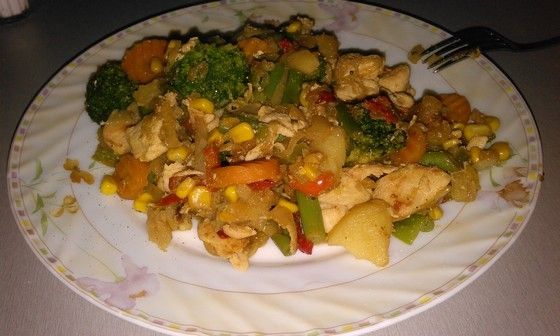 Studenckie danie z patelni