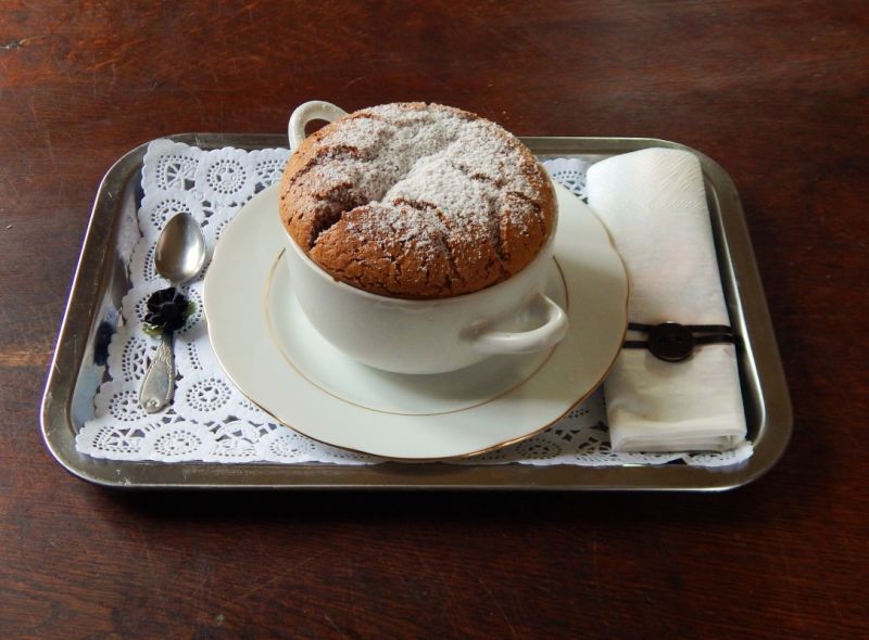 Suflet czekoladowo kawowy Suflet czekoladowo kawowy