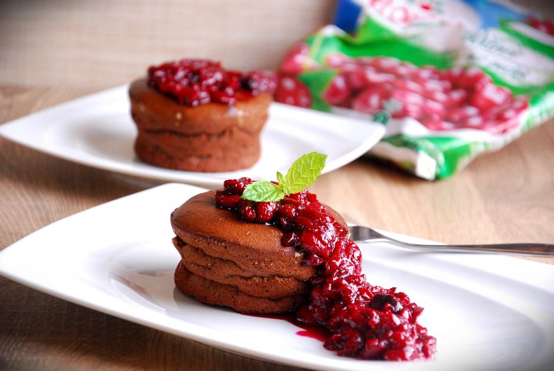 Suflet czekoladowy z wiśnią i chili