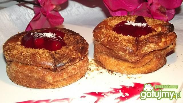 Suflet na słodko z żurawiną