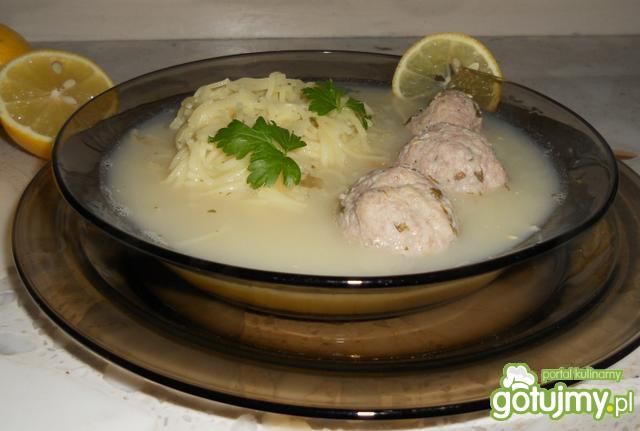 Supa avgolemono po mojemu Supa avgolemono po mojemu