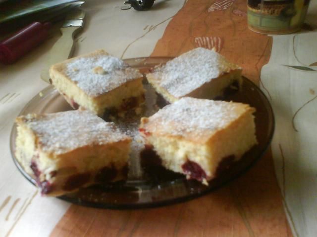 super prosty placek z wiśniami! super prosty placek z wiśniami!