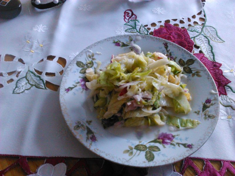 Surówka delikatnie ostra