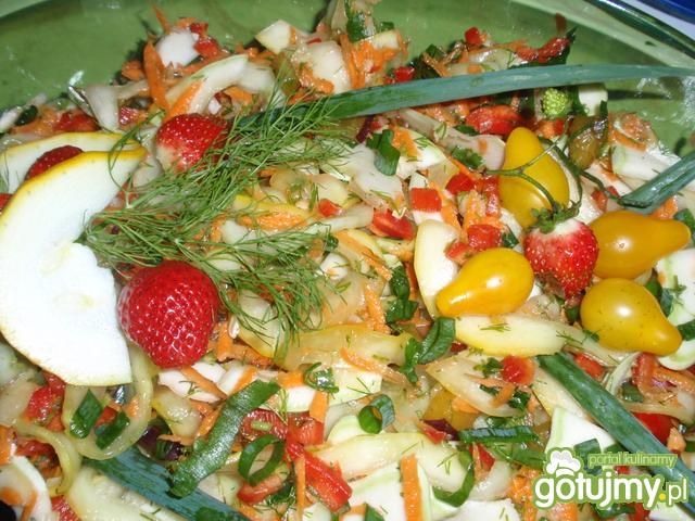 Surówka do obiadu .