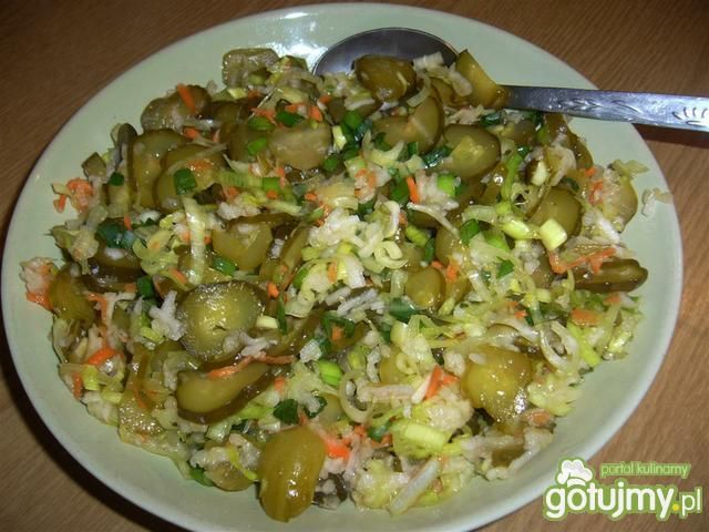 Surówka do obiadu bardzo prosta